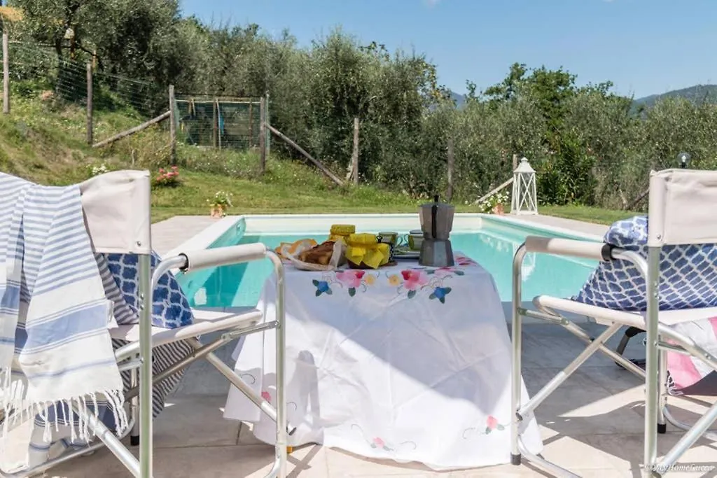 Alla Bella Aurora With Amazing Pool In Tuscany Lucca Semesterbostad